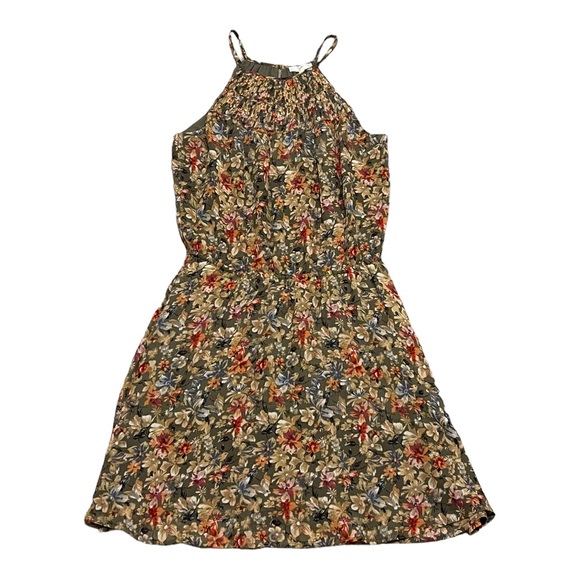 Joie Reinelde Floral 100% Silk Blouson Dress Size Small - Picture 2 of 4